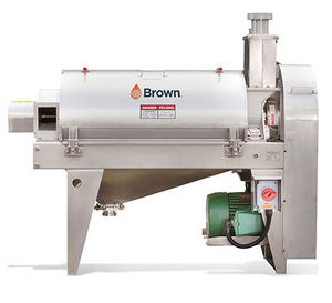 Citrus pulper-finisher - Brown International Corporation LLC
