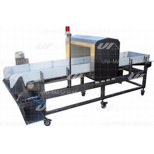 tunnel type metal detector / with conveyor / for the food industry