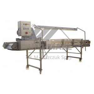 belt conveyor / for the food industry / food / horizontal