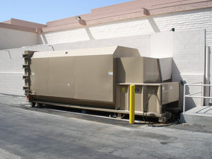 cardboard compactor