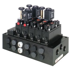 poppet pneumatic directional control valve