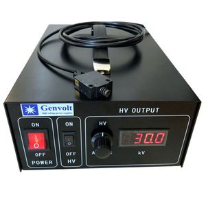 high-voltage power supply / AC/DC / variable-output / closed frame