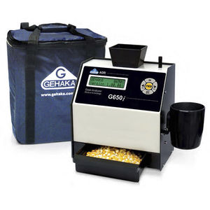 grain moisture meter / capacitive / portable / with thermometer