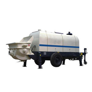 拖车式车载混凝土泵