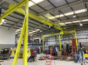 single-girder overhead traveling crane