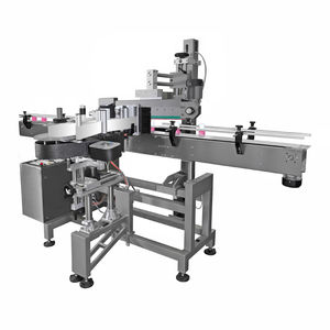 automatic labelling machine / for the cosmetics industry / side
