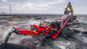 impact crushing and screening plant 1