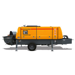 stationary concrete pump / for construction