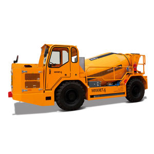 underground mining mixer truck