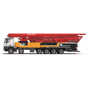 construction truck-mounted concrete pump