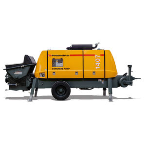 stationary concrete pump / for construction