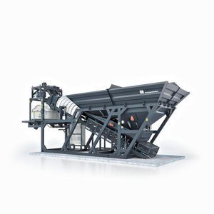 stationary concrete batching plant