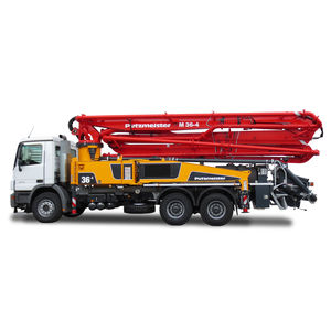 construction truck-mounted concrete pump