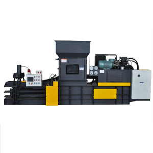 horizontal baling press