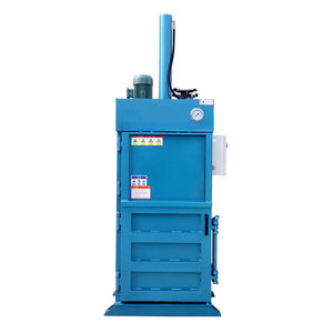 vertical baling press