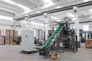 plastic recycling line