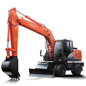 Medium excavator - ZX210W-5A - Hitachi Construction Machinery