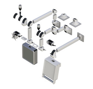 control box support arm system