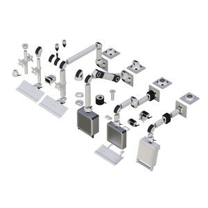 control box support arm system