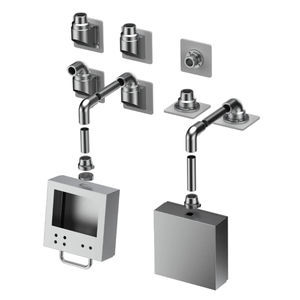 stainless steel support arm system