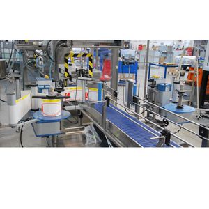 self-adhesive label labelling machine