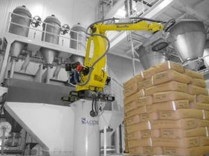 bag emptying system