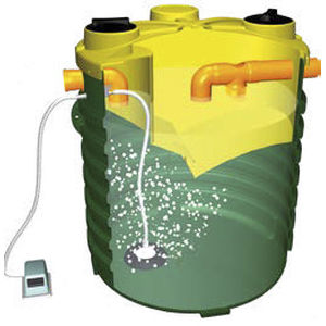 biological sewage treatment plant