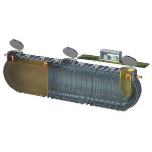 biological sewage treatment plant