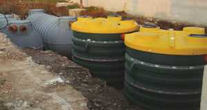 compact sewage treatment plant