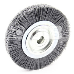 knotted wheel brush