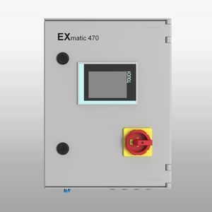 retractable probe housing control unit