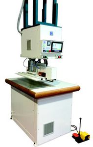 high-frequency welding machine / AC / PLC-controlled / pneumatic