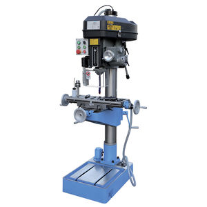 PLC-controlled drilling and milling machine