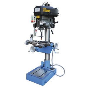 PLC-controlled drilling and milling machine