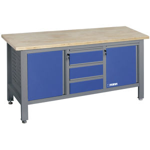 wooden workbench