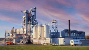 stationary asphalt plant