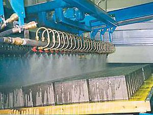 water washing line