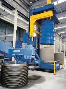 concrete product production line