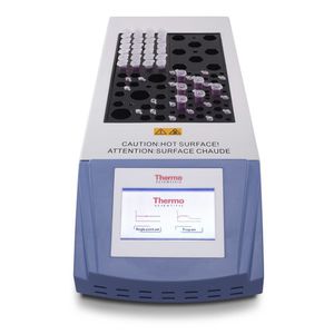 laboratory test tube dry block heater / with touchscreen