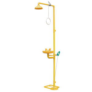 safety shower with eyewash station