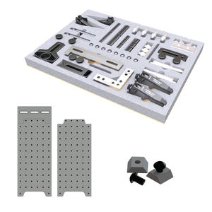 measuring projector clamping system