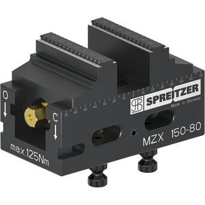 center-clamping vise