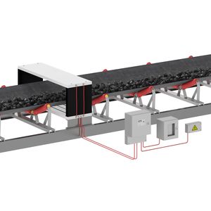 tunnel type metal detector / for conveyors / high-sensitivity / rectangular