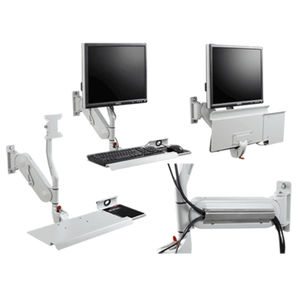 aluminum support arm system / for flat screens