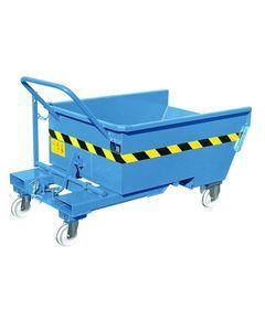steel self-dumping hopper