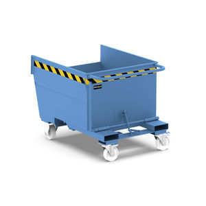 steel self-dumping hopper
