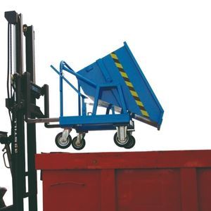steel self-dumping hopper