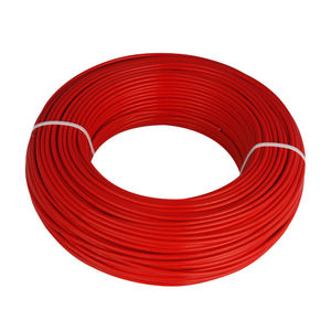 insulated electrical wire / copper / FEP / flexible