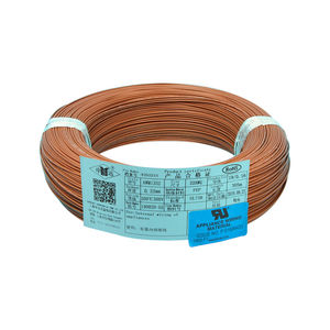 insulated electrical wire / copper / FEP / flexible