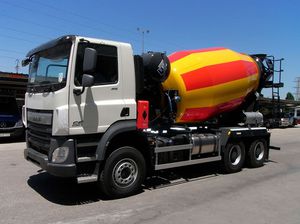 truck-mounted concrete mixer